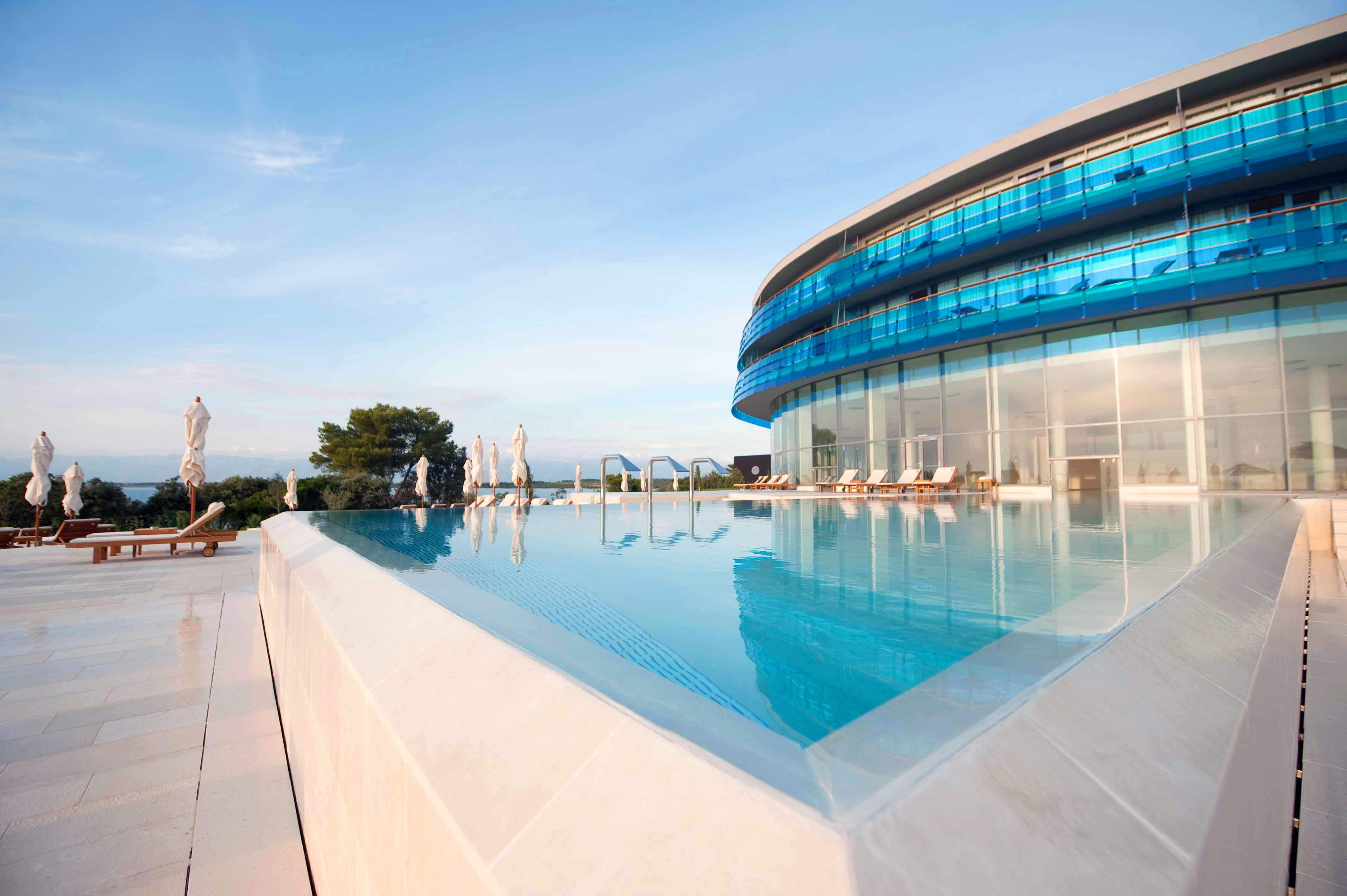 Falkensteiner Hotel & Spa Iadera Petrcane Exterior foto The hotel's swimming pool