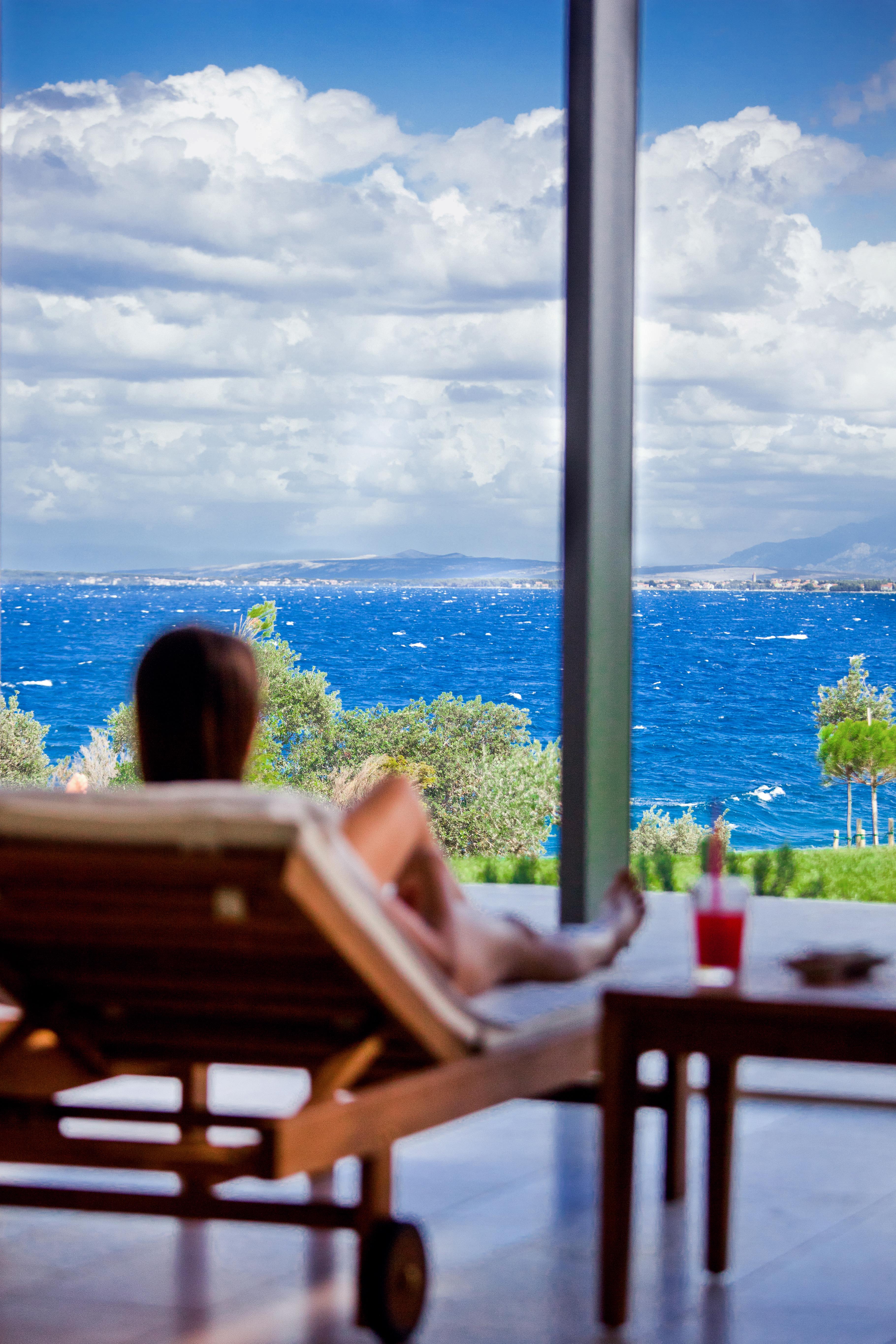 Falkensteiner Hotel & Spa Iadera Petrcane Exterior foto View from the hotel
